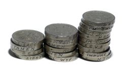 Pile of coins